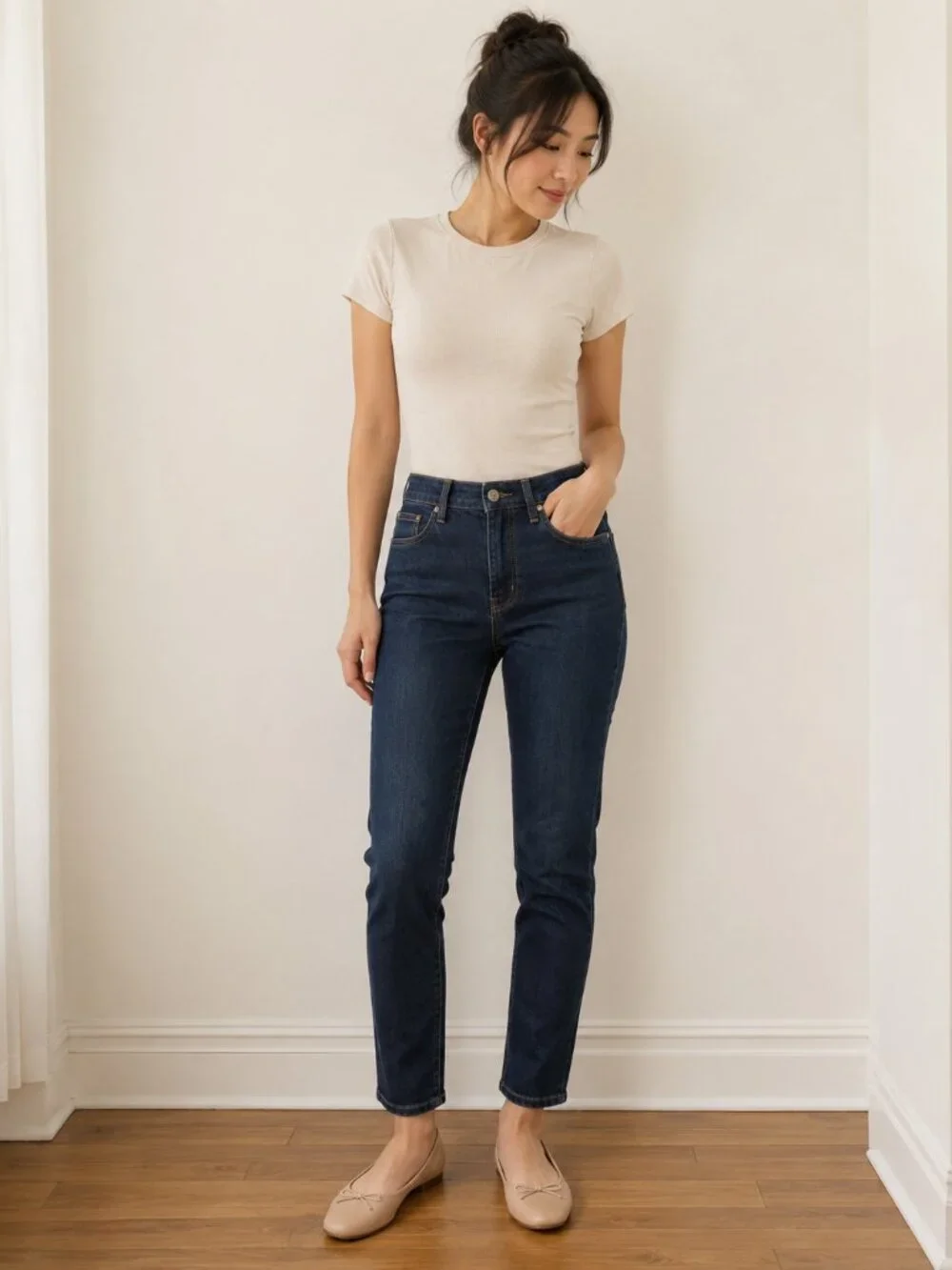 Old Navy Women’s Super Skinny Dark Wash Denim Jeans